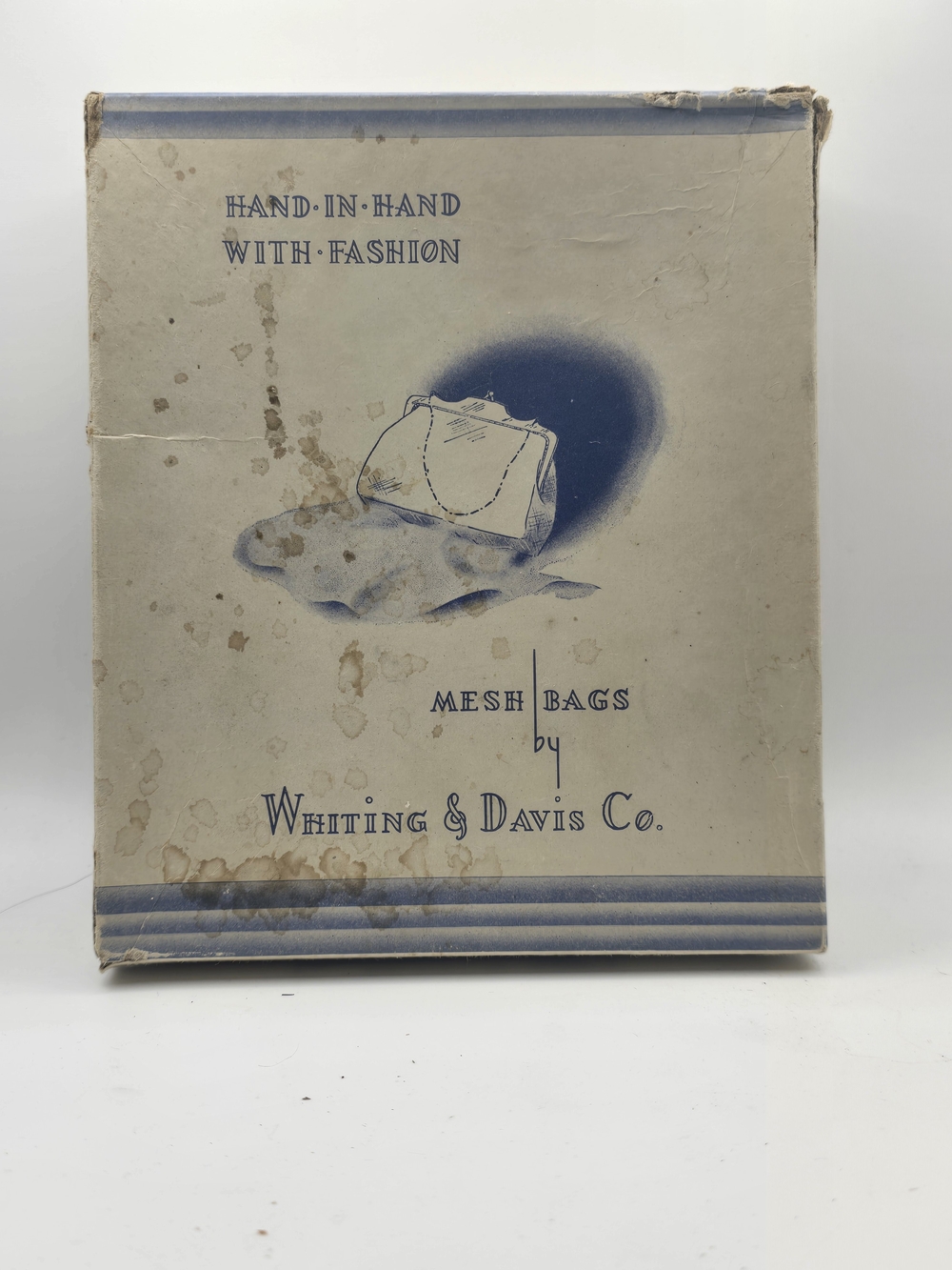 Vintage Whiting & Davis Co. Mesh Bag in Original Box - Picture 3 of 10